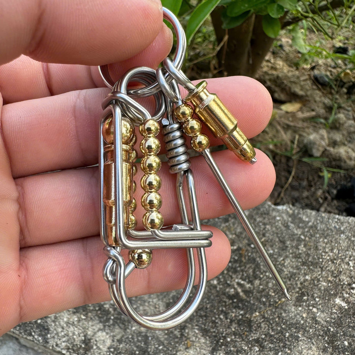 Handmade Adventure Keychain – For Hunters