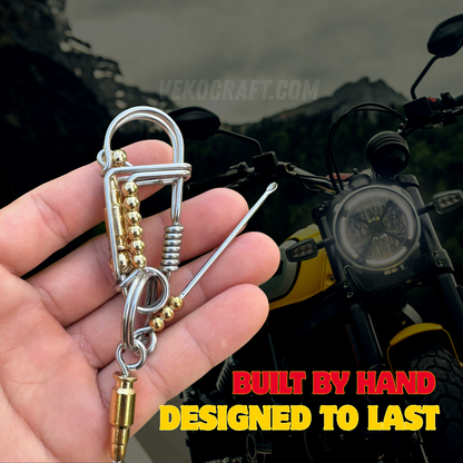 Handmade Adventure Keychain – For Hunters