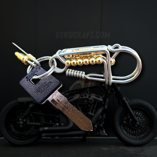 Handmade Adventure Keychain – For Hunters