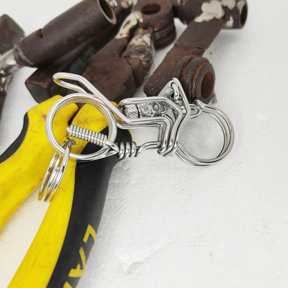 Handmade Adventure Keychain – For Hunters & Explorers
