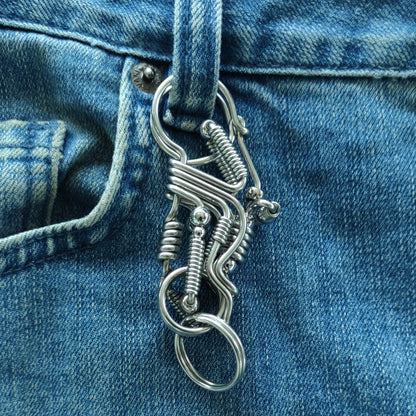 Handmade Harley-Inspired Motorcycle Keychain – Bold Biker Style